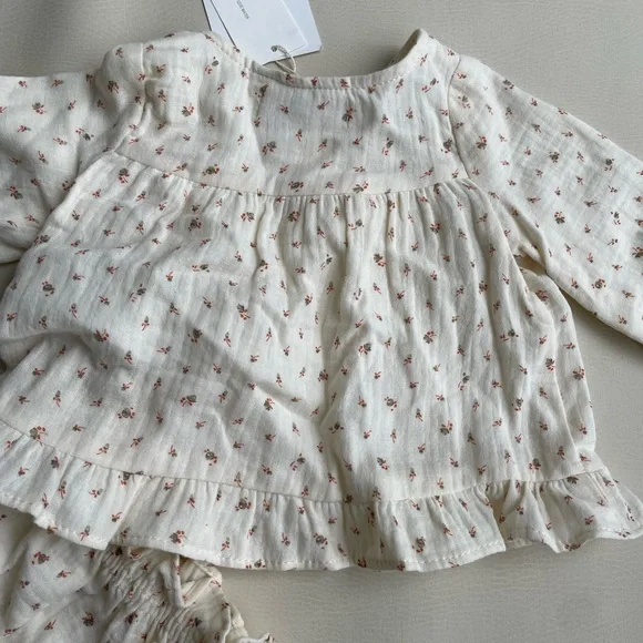 Zara Baby Girl Dress with Bloomers 1-3 months - Picture 4 of 16